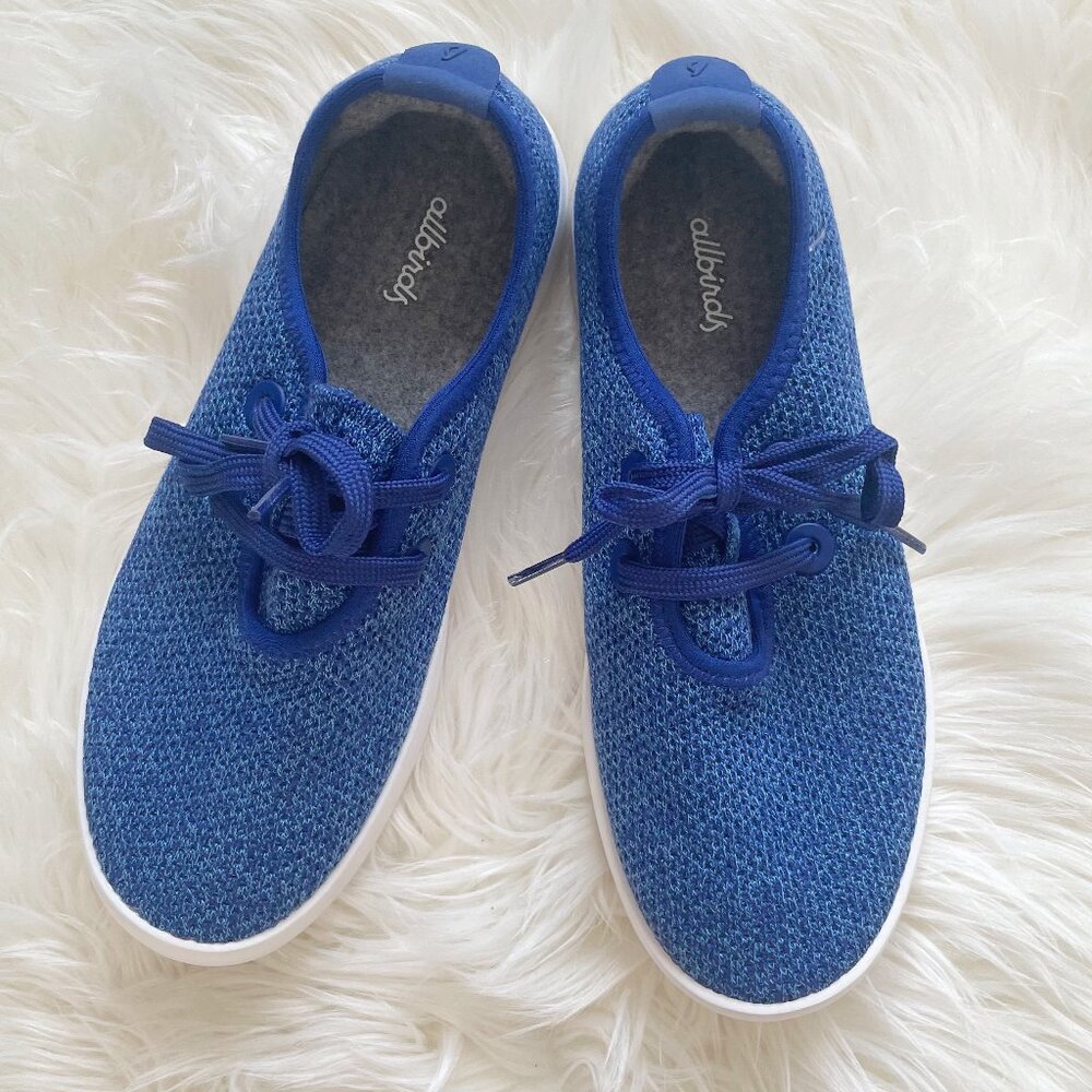 NEW Allbirds Hazy Cobalt Blue Limited Edition Tree Runner Sneakers